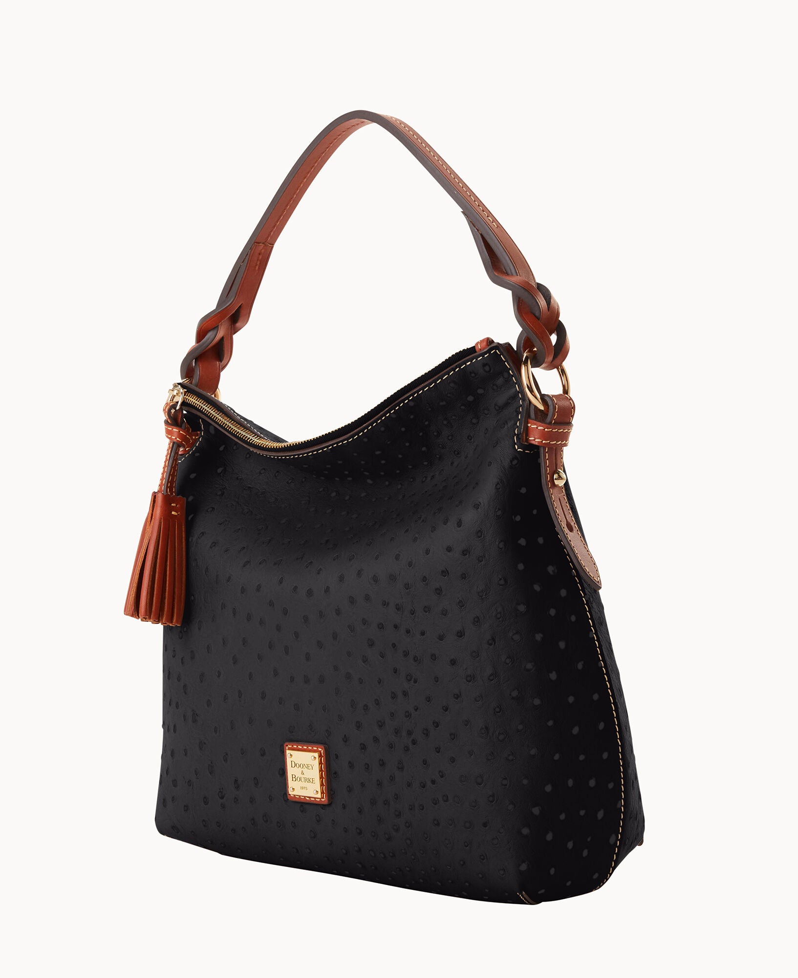 Ostrich Twist Strap Hobo - Image 2