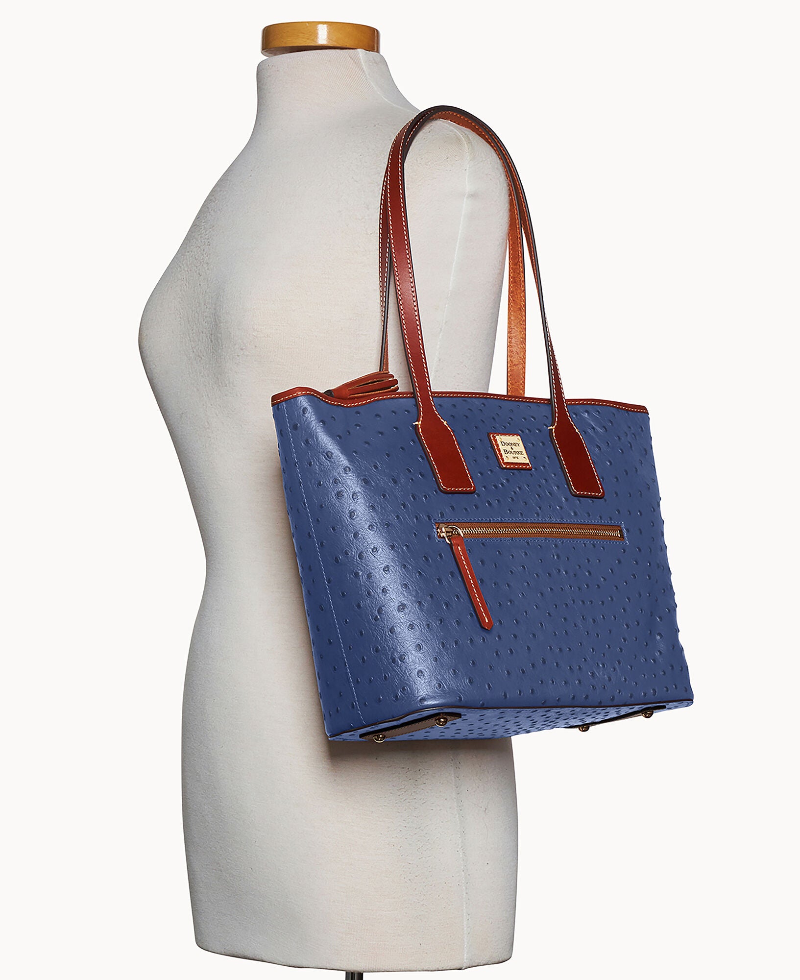 Ostrich Small Tote - Image 24
