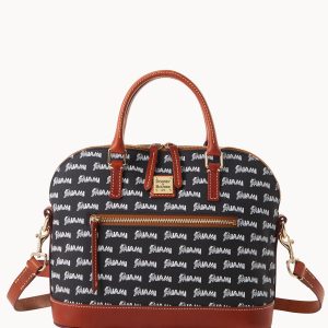 MLB Marlins Domed Zip Satchel