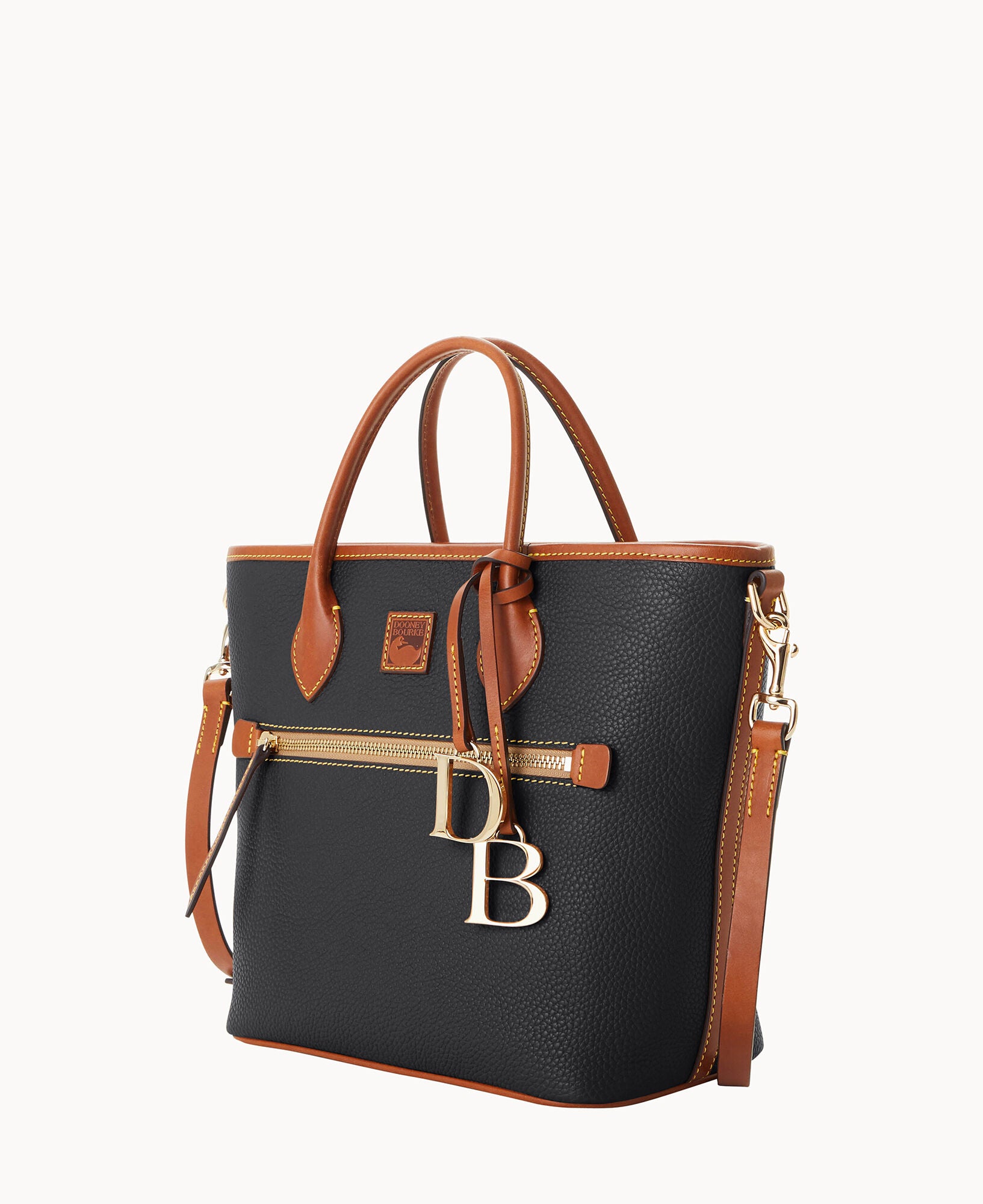 Pebble Grain Handle Tote - Image 6