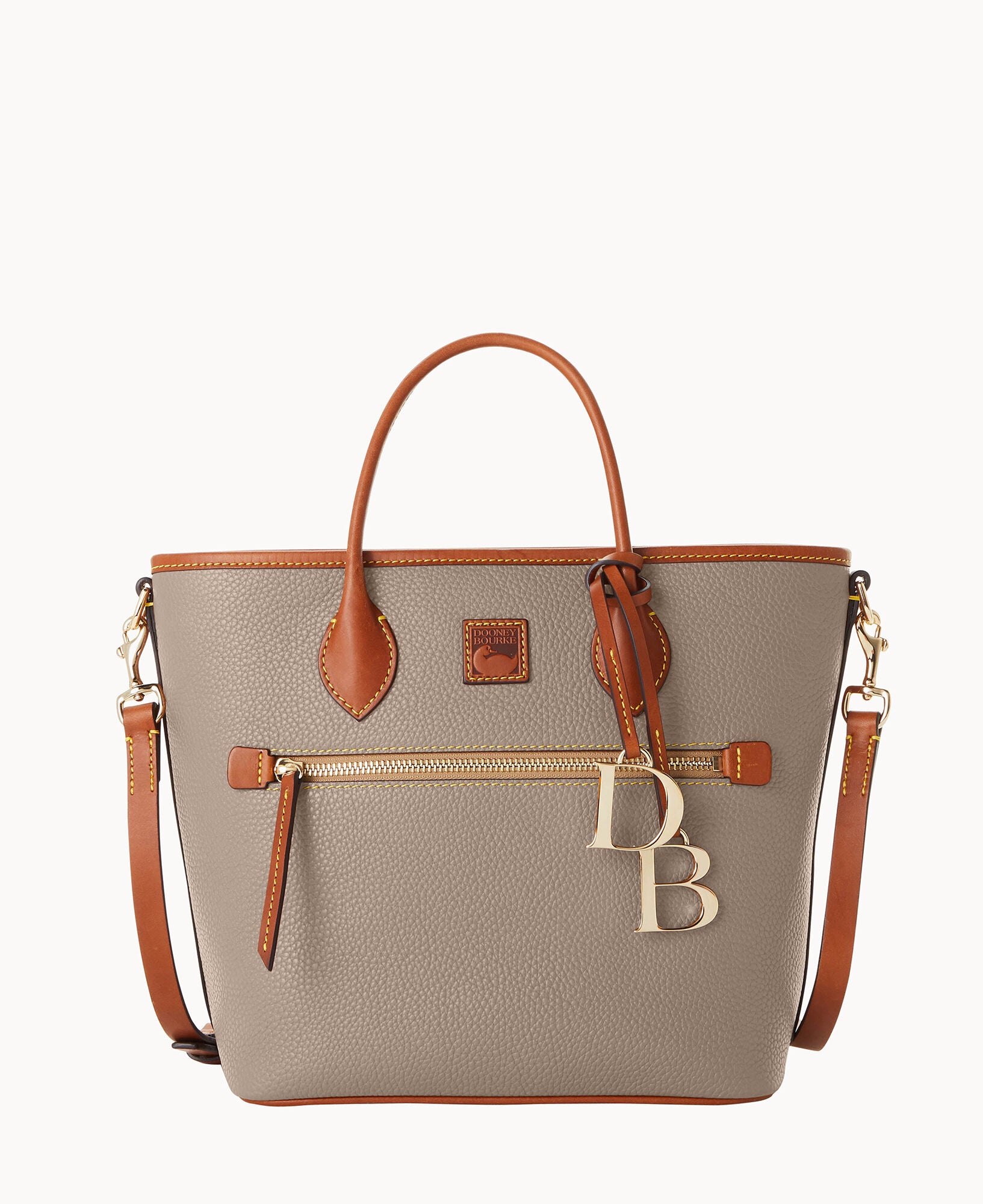 Pebble Grain Handle Tote - Image 28