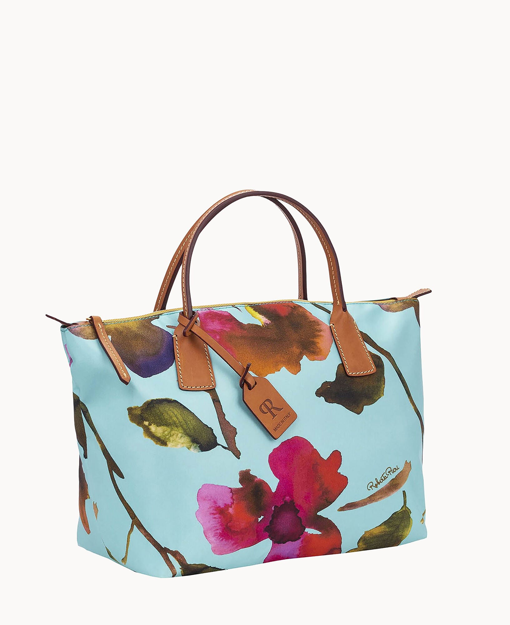 Roberta Pieri Flower Classic Small Robertina Tote - Image 20