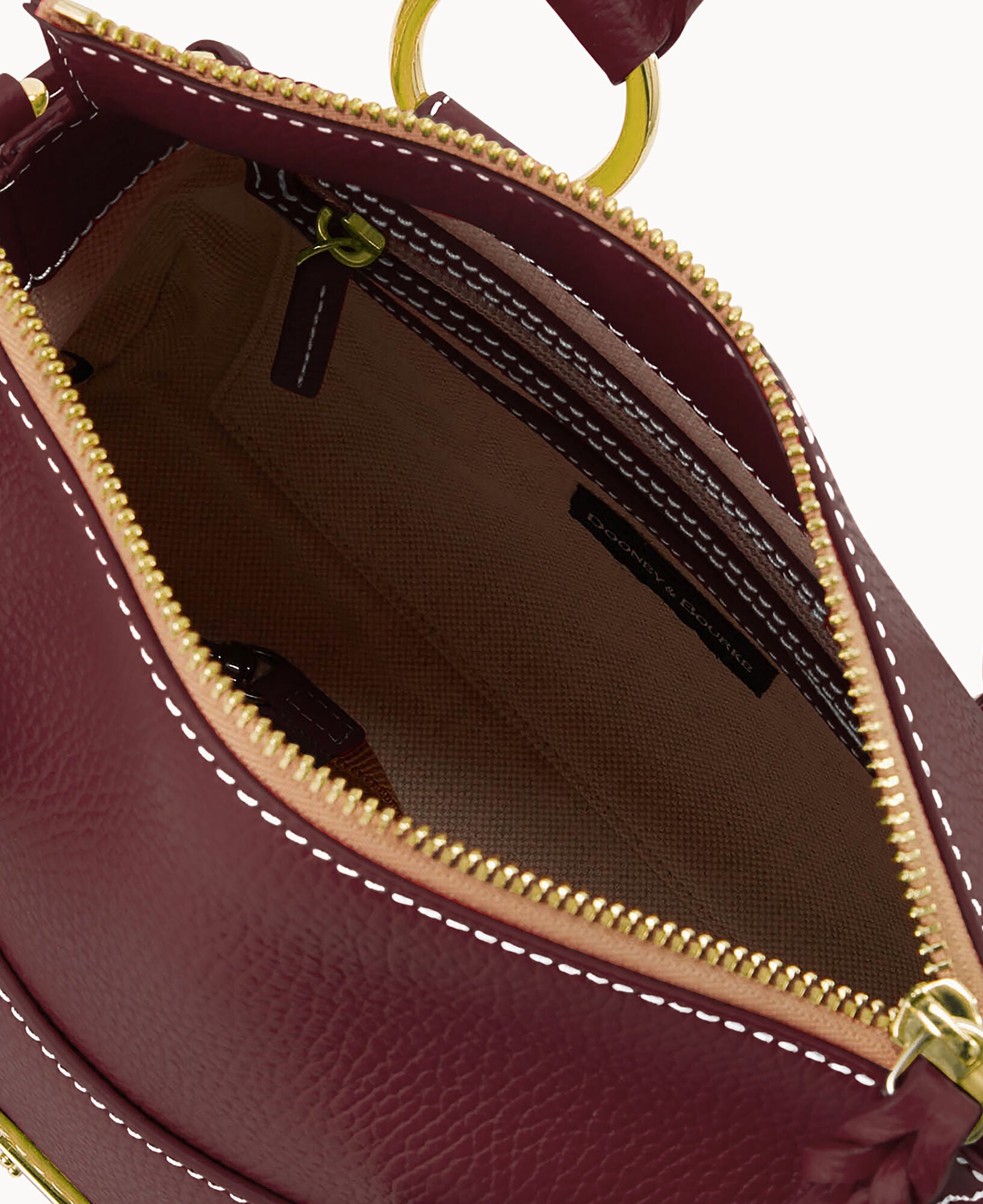 Lucca Leather Satchel With Pocket - Image 28