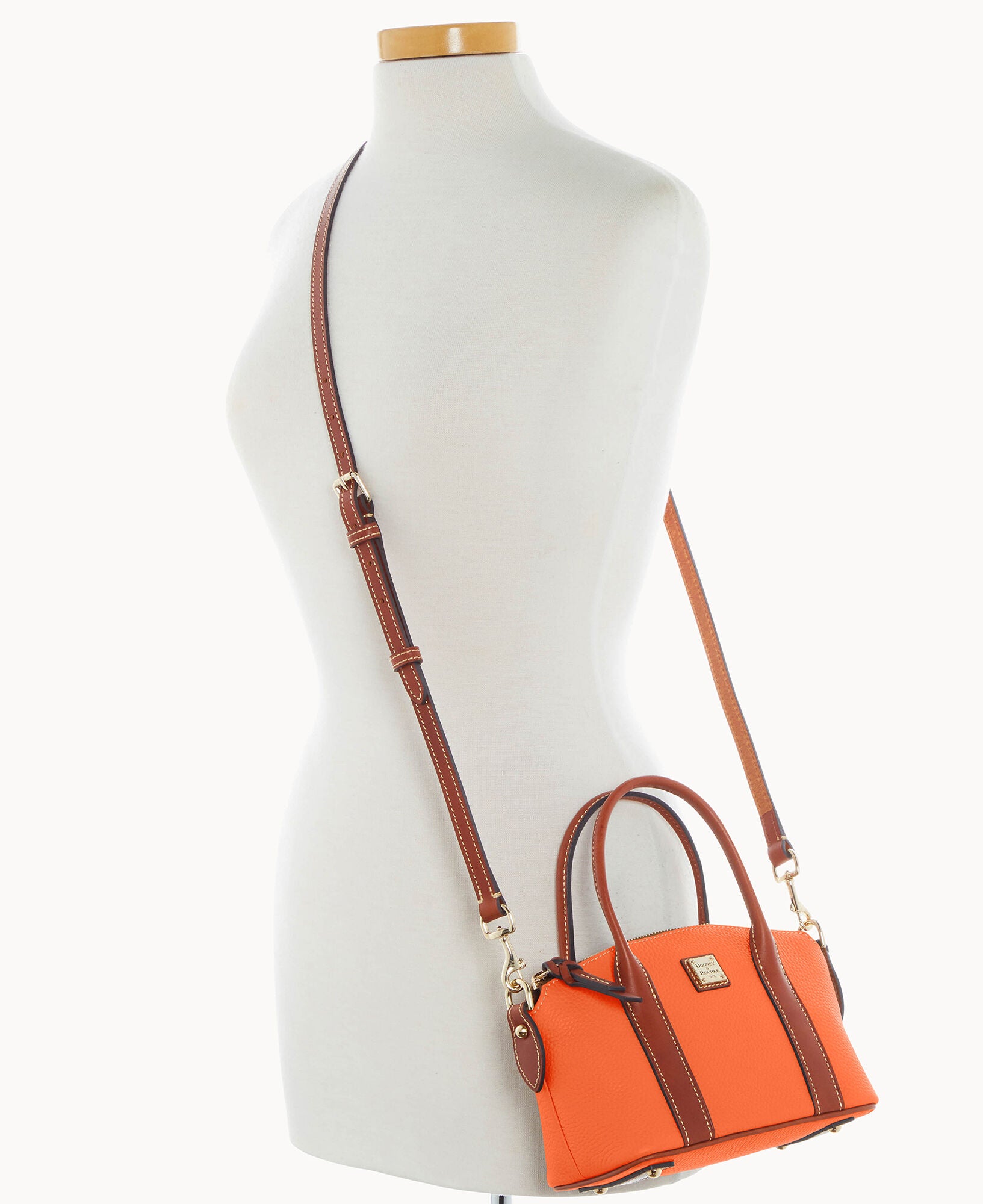 Pebble Grain Small Madeline Satchel - Image 25
